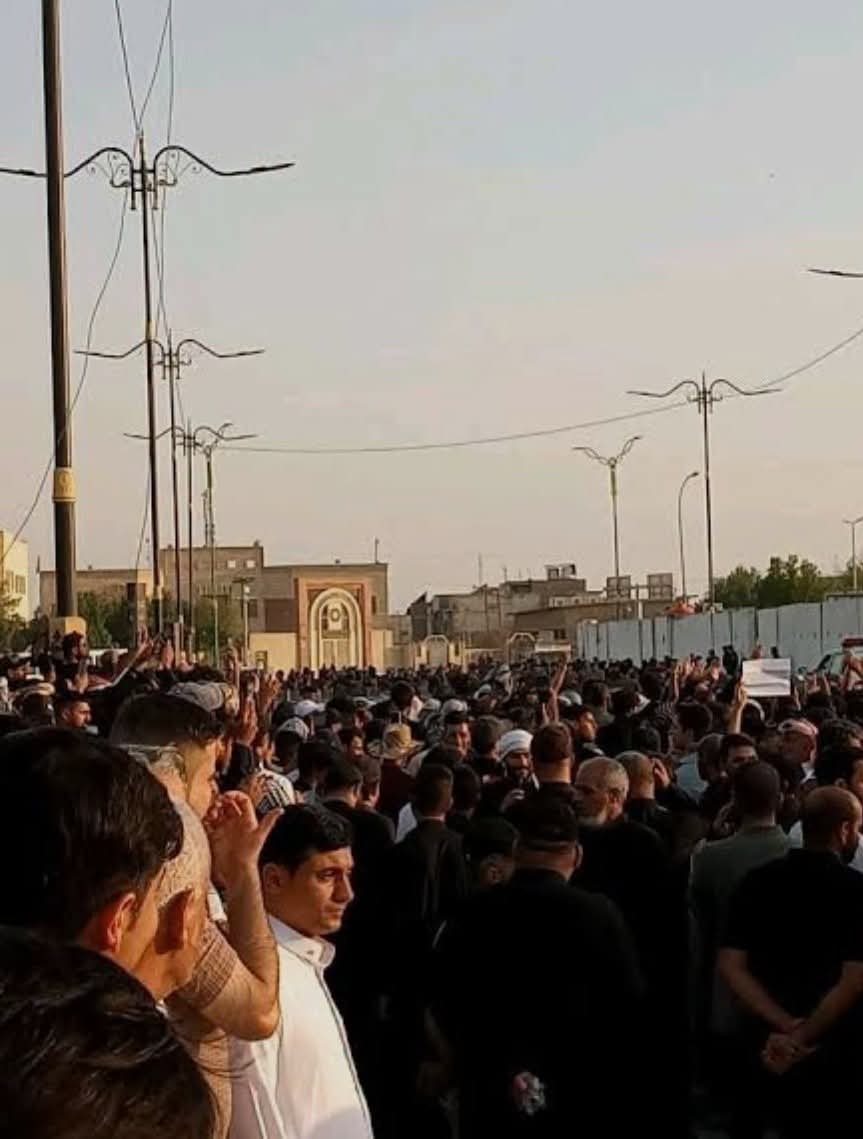 بيان متظاهري محافظه المثنى اليوم الى الحكومة المحليه