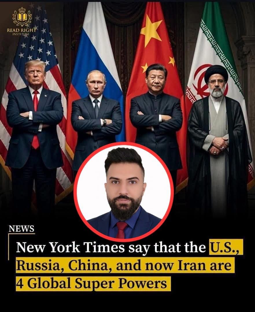 Iran Shatters the Prestige of the Unipolar Power… and Emerges from the Heart of the Confrontation with America as the Fourth Global Power… While Europe Seeks Negotiations with Tehran *By: Ali Jaafar Al-Bandar*